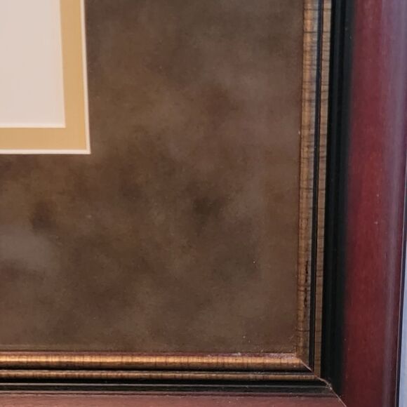 HOMETOWN BRIDGE, HOMETOWN MEMORIES V BY THOMAS KINKADE FRAMED AND SIGNED PRINT - Picture 9 of 11